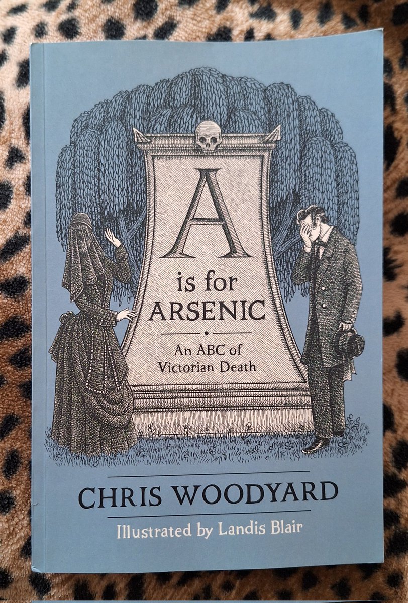 Thanks so much to @hauntedohiobook for such a nice surprise! And @LandisBlair's illustrations are just sublime, I can't wait to get started. #aisforarsenic 💀⚰️🪦