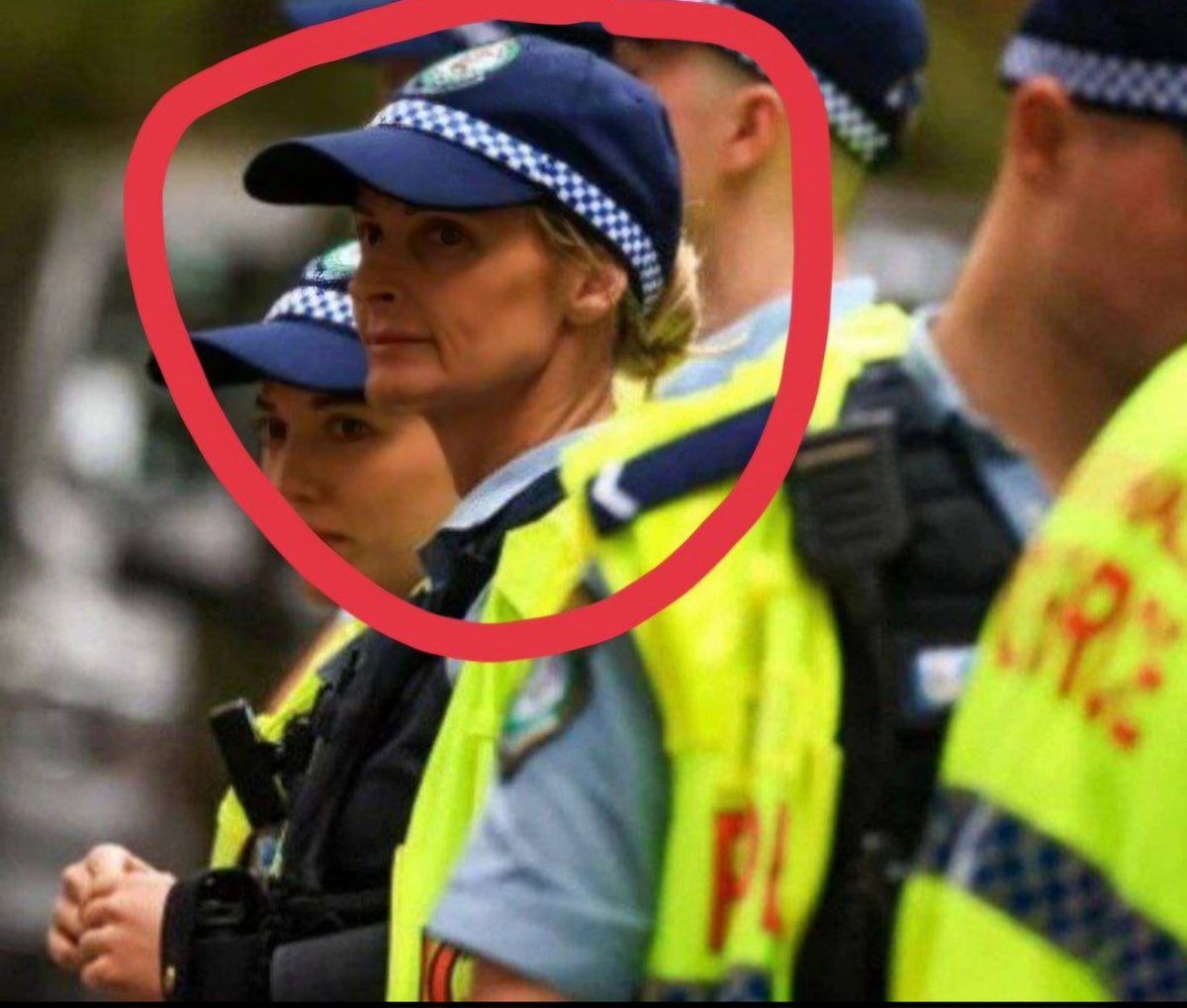 I give you the female police officer who ran towards the gravest of  danger, alone, confronted a rampaging knife man, eliminated the threat, &amp; still managed to administer first aid right after. 
If you're looking for a hero today,  you need look no further. 
#BondiJunction