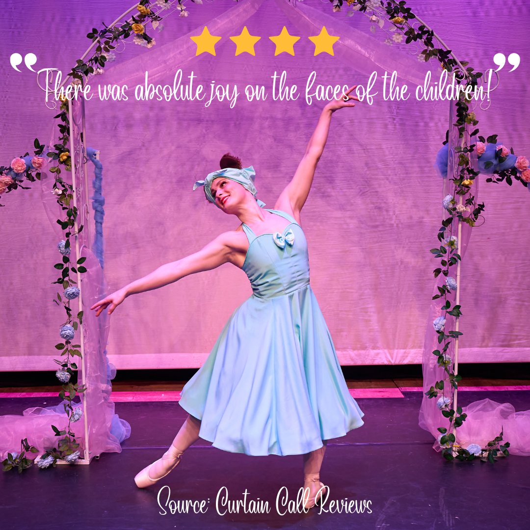 🐻Don't miss out on the enchantment of #Goldilocks! Join us for a magical performance that's earned a 4-star-review! ⭐⭐⭐⭐
Catch us at @The_Millfield on the 14th of April! 🍯

Book now: bit.ly/48pFUWf

#GoldilocksBallet #FourStars #LondonEvents