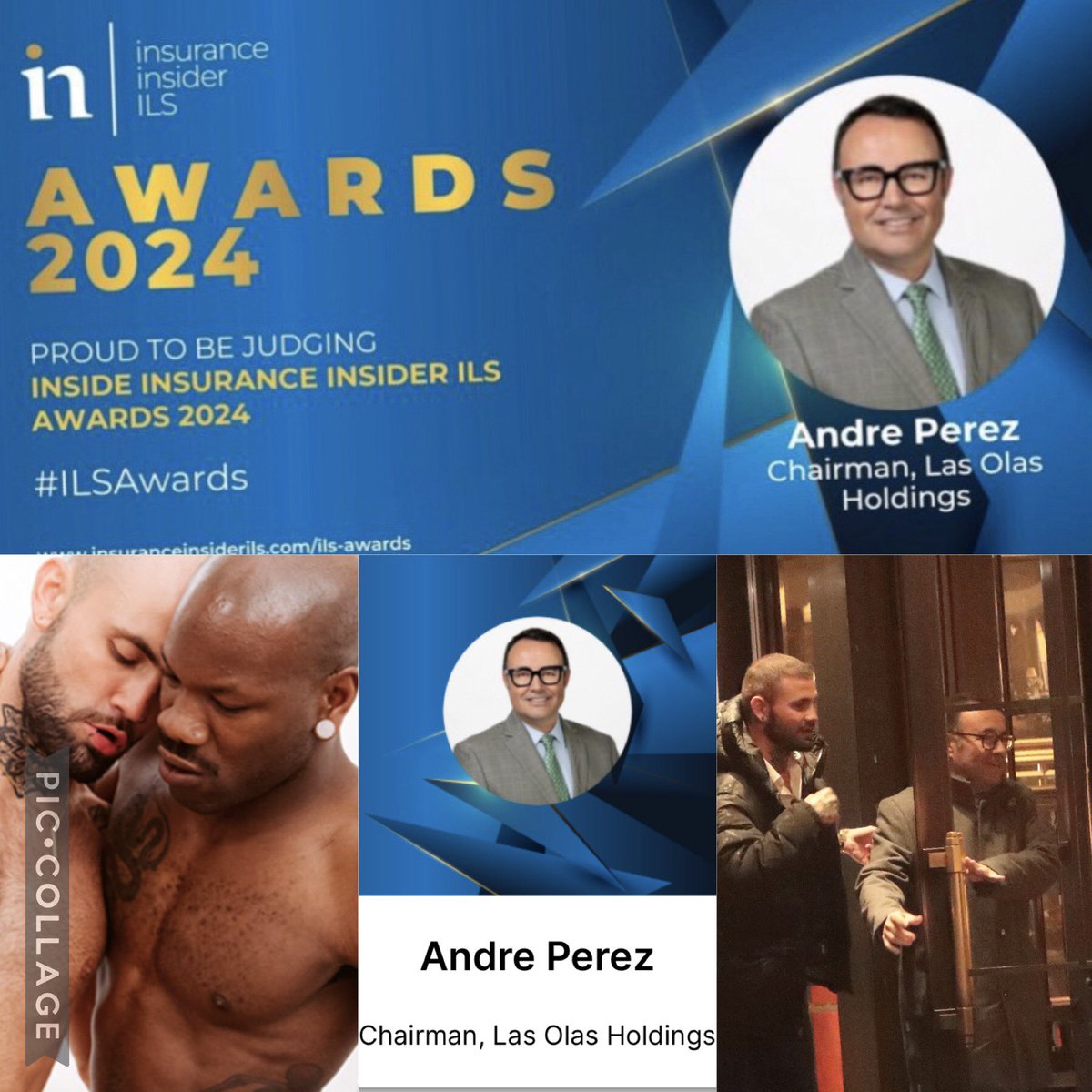Andre Perez is judging the Insurance Insider ILS awards. Will if rentboy and porn star
<a href="/JeffLloydXXX/">JEFFREY LLOYD</a> is helping him judge. Should a man who feeds into a  industry like escorting &amp; porn should be judging this not setting a good example for the industry <a href="/JanousekStampfl/">Janousek & Stampfli</a>