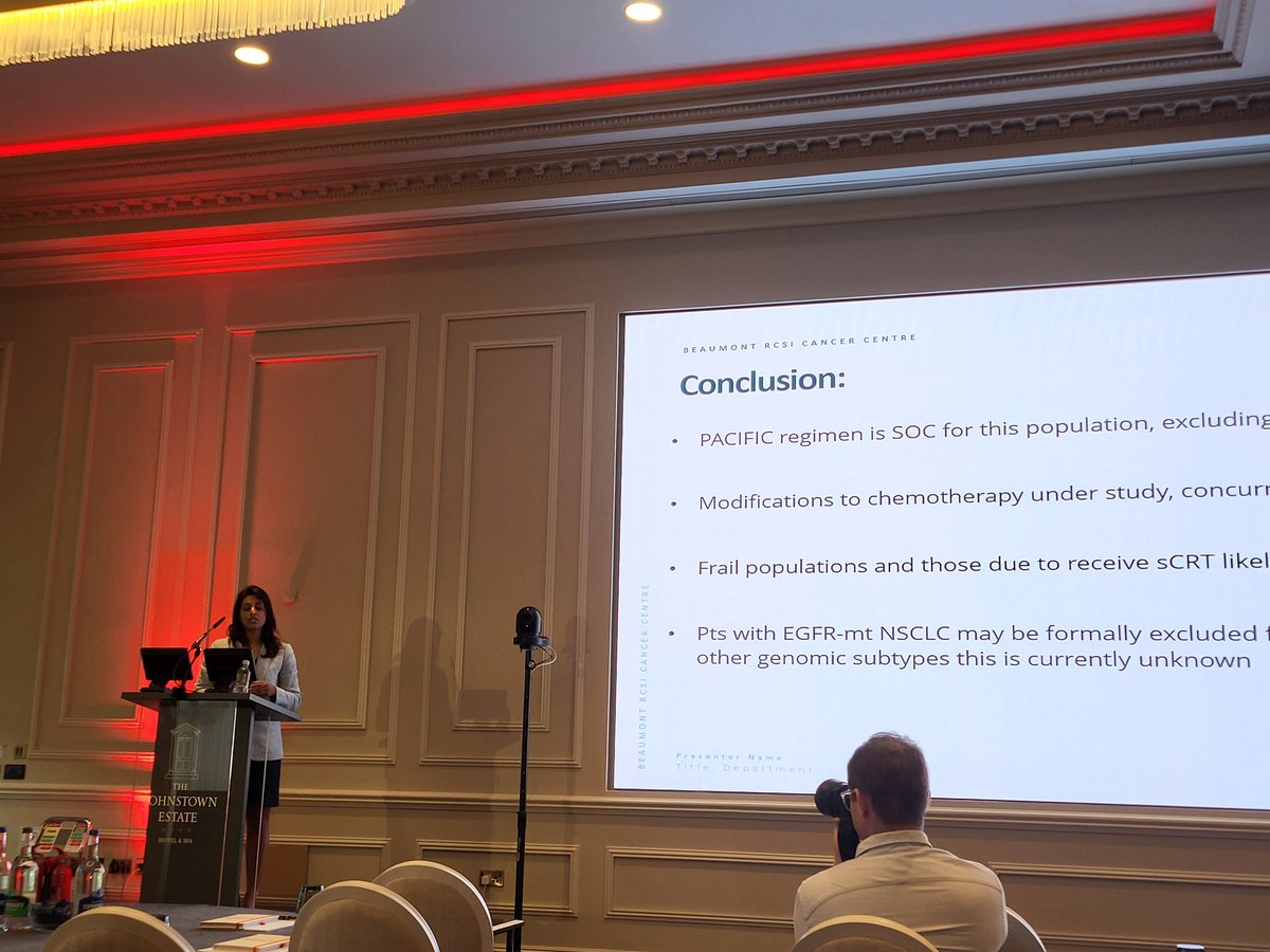 Our very own @DrJNaidoo presents a comprehensive overview of systemic therapy in Stage III NSCLC #Pacific #AILCC24 @IASLC @LungCommunity #LCSM