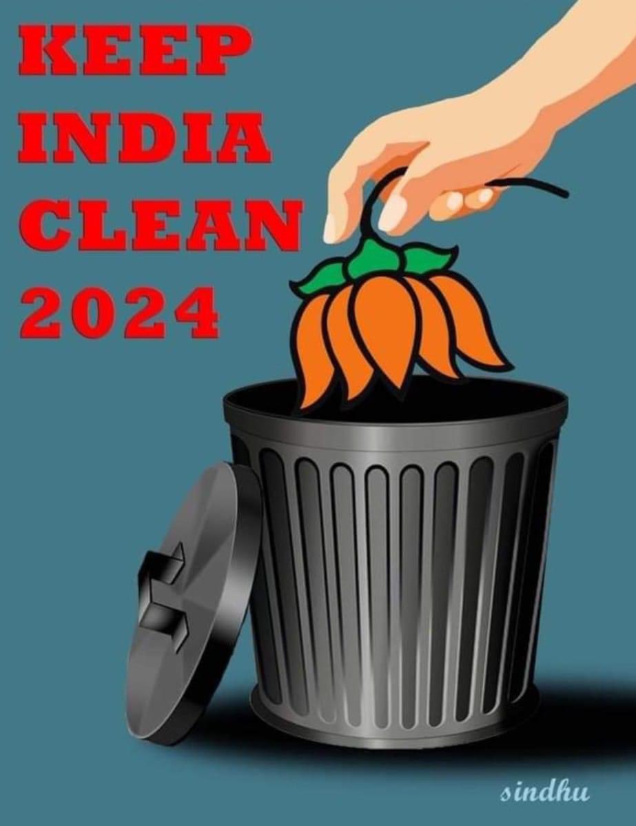 #BJPTadipar The manner in which BJP has spread across India is similar to the Viral Pandemic that India recently saw. We the people of India must now thoroughly sanitise India. #BackOffModi