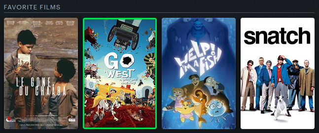 uuuuh idk here are my 4 fav films i guess !!!