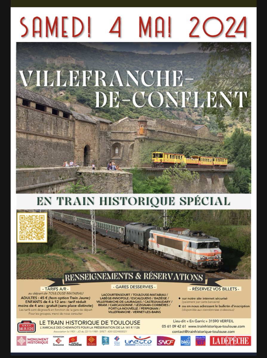 Take a trip on May the forth trainhistorique-toulouse.com 🙂 #train #france #scnf