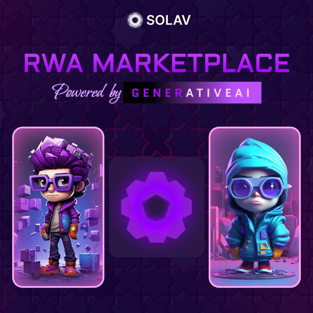 $SOLAV IS About To Launch Their Own #GenerativeAI NFT Marketplace 

This Could Be A Game Changer For Just 450k Micro Cap Gem

#DWF Labs Are Investor In This Gem

Best Part Is Team @Solav_official Is Delivering On Time What They Promised In Their Roadmap

This Gem Have Bright…