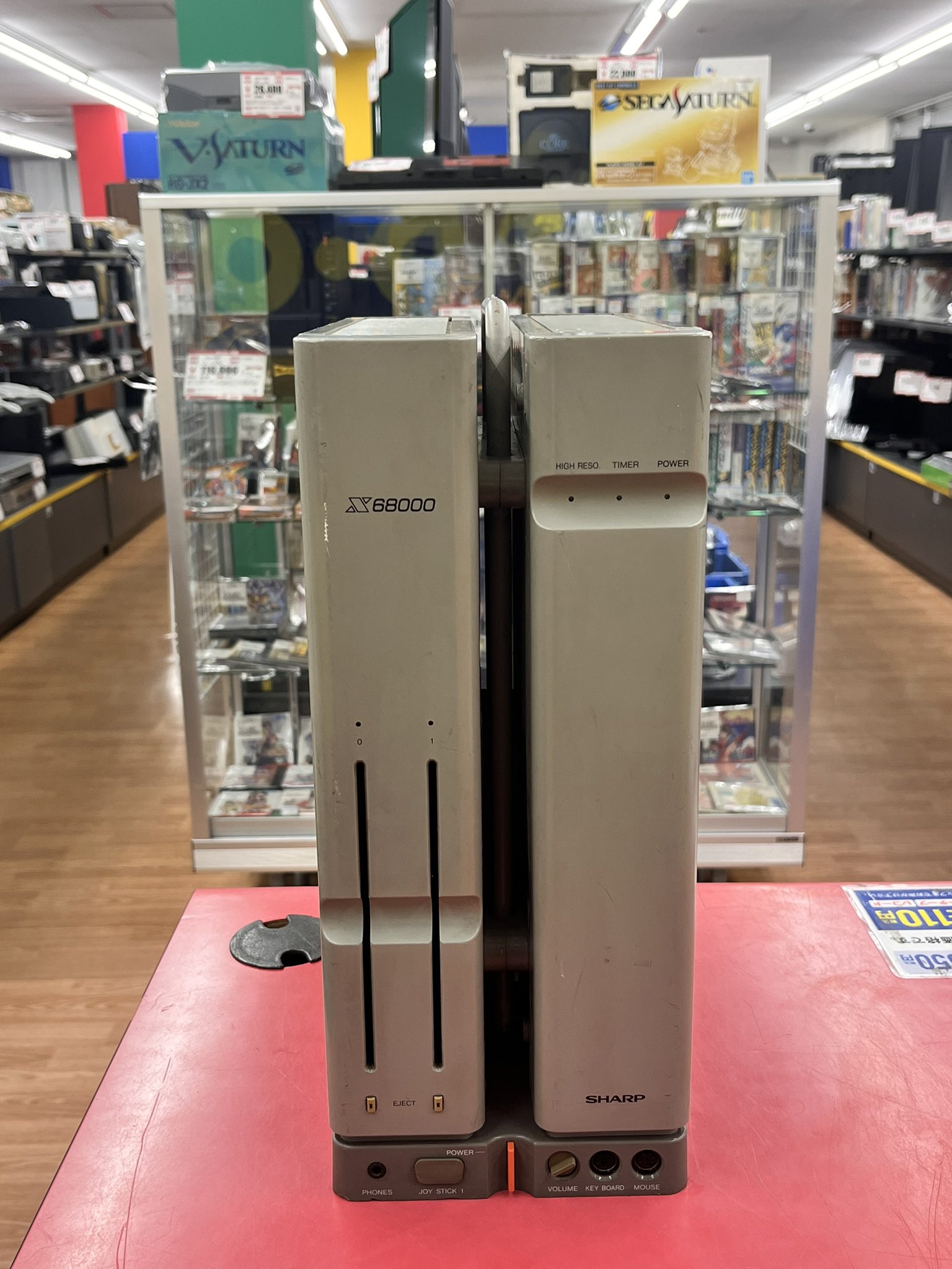 SHARP Ｘ68000初代(CZ-600CE) SHARP X68000 CZ-600CE Console Personal Computer Office Gray