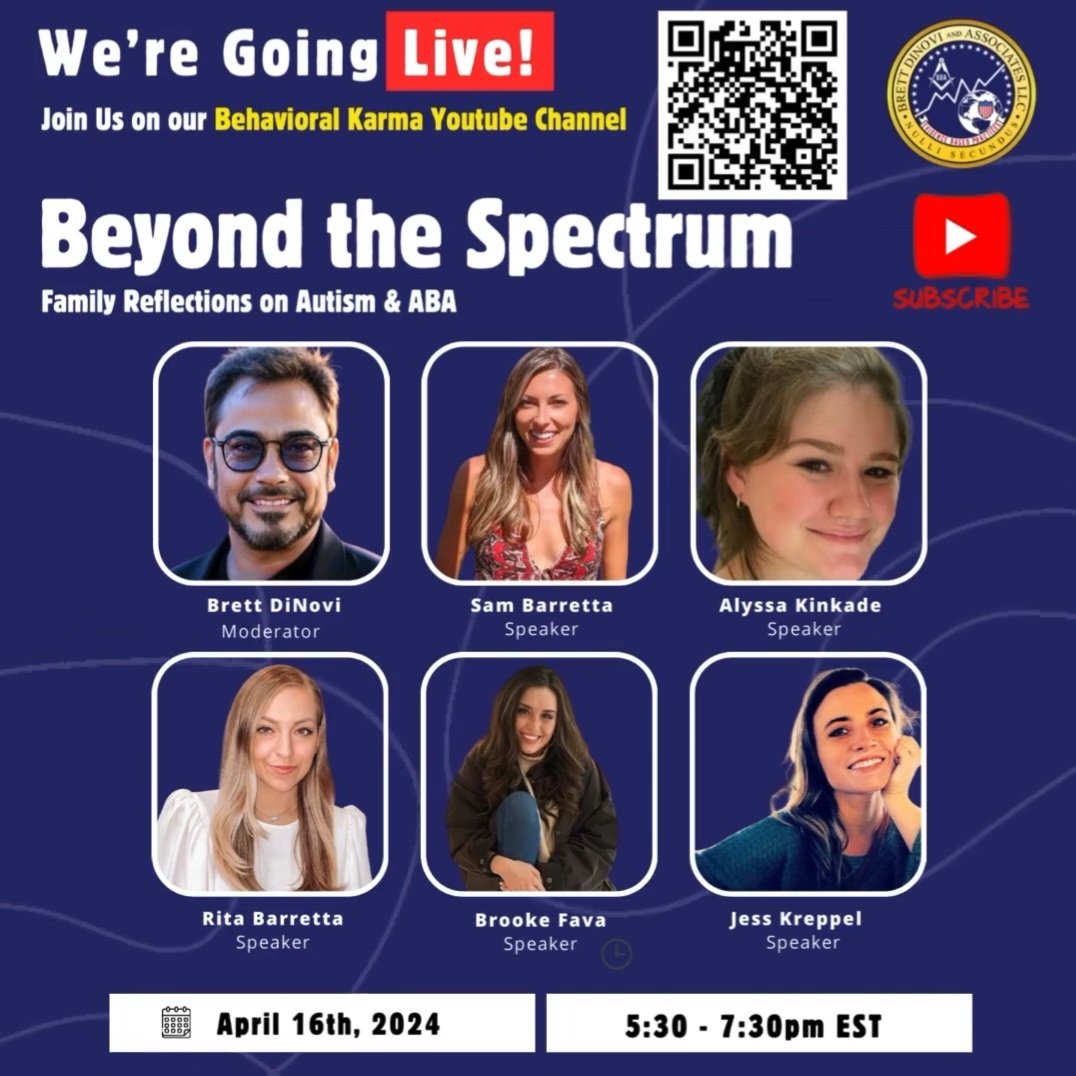 You read it right we are going LIVE 🎥 Join us on April 16th by RSVPing with the QR code! THIS IS A FREE EVENT 🤩

#beyondthespectrum #behindthescenes
#learning #bdaaba #bcbaowned #goldstandardofaba #familyoperated #alwaysonestepahead #behaviour #behaviorchange