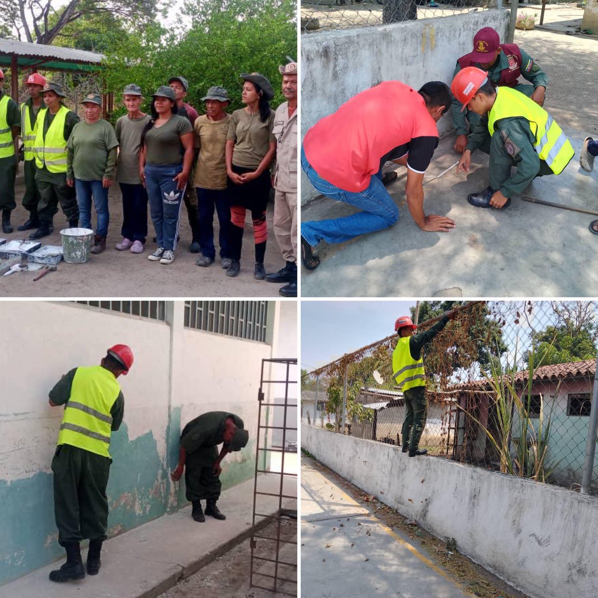 dhernandezlarez's tweet photo. Cuando el pueblo se une siempre vence, pueblo gobierno y #FANB llevando bienestar al pueblo venezolano de a pie ! 
No podrán contra la determinación positiva del pueblo venezolano, quienes patrióticamente se quedaron para luchar por la patria, contrarrestando las viles medidas genocidas coercitivas unilaterales del Imperio norteamericano contra ancianos, mujeres y niños ! 
#BricomilesEnAcción !

#IntegrarEsVencer