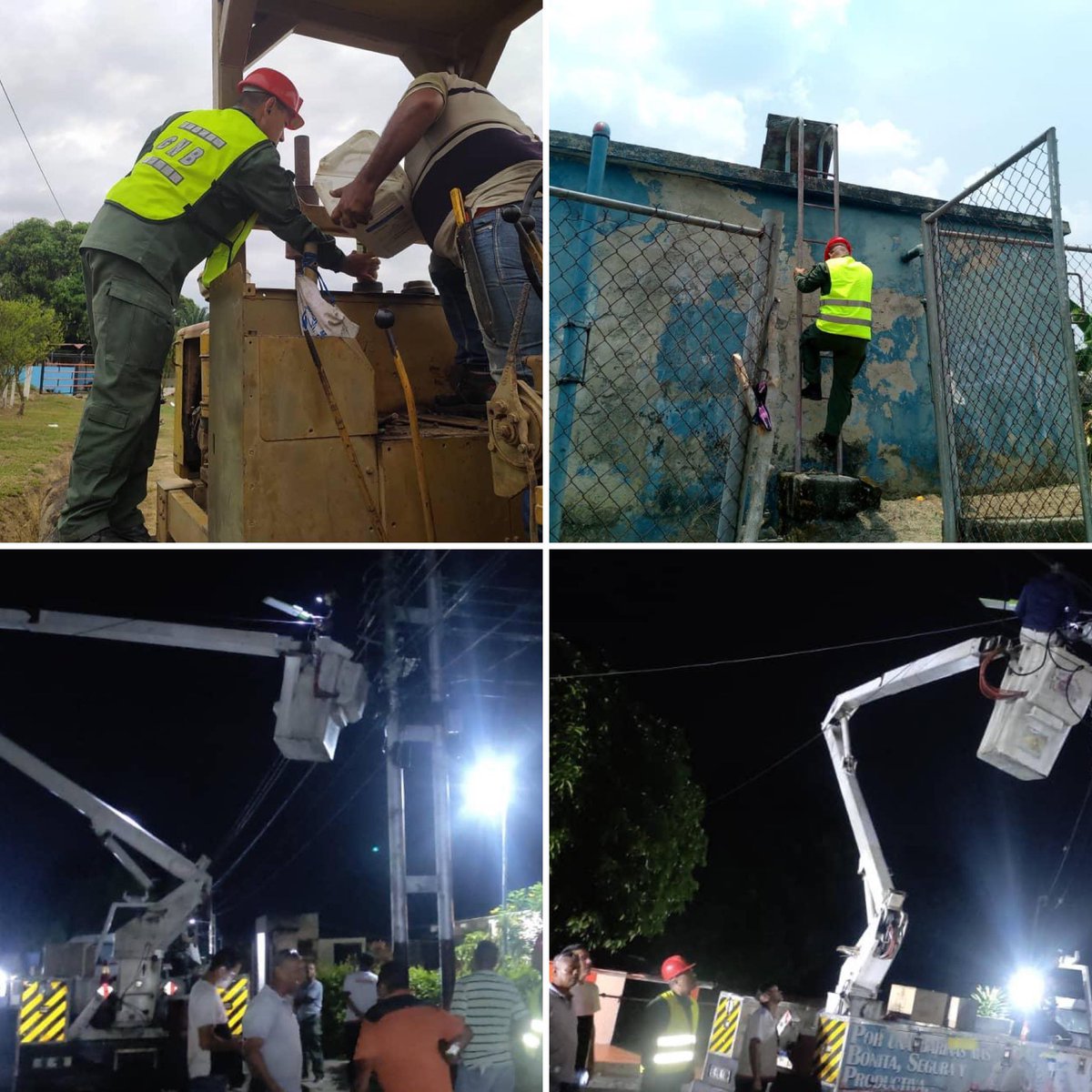 Cuando el pueblo se une siempre vence, pueblo gobierno y #FANB llevando bienestar al pueblo venezolano de a pie ! 
No podrán contra la determinación positiva del pueblo venezolano, quienes patrióticamente se quedaron para luchar por la patria, contrarrestando las viles medidas