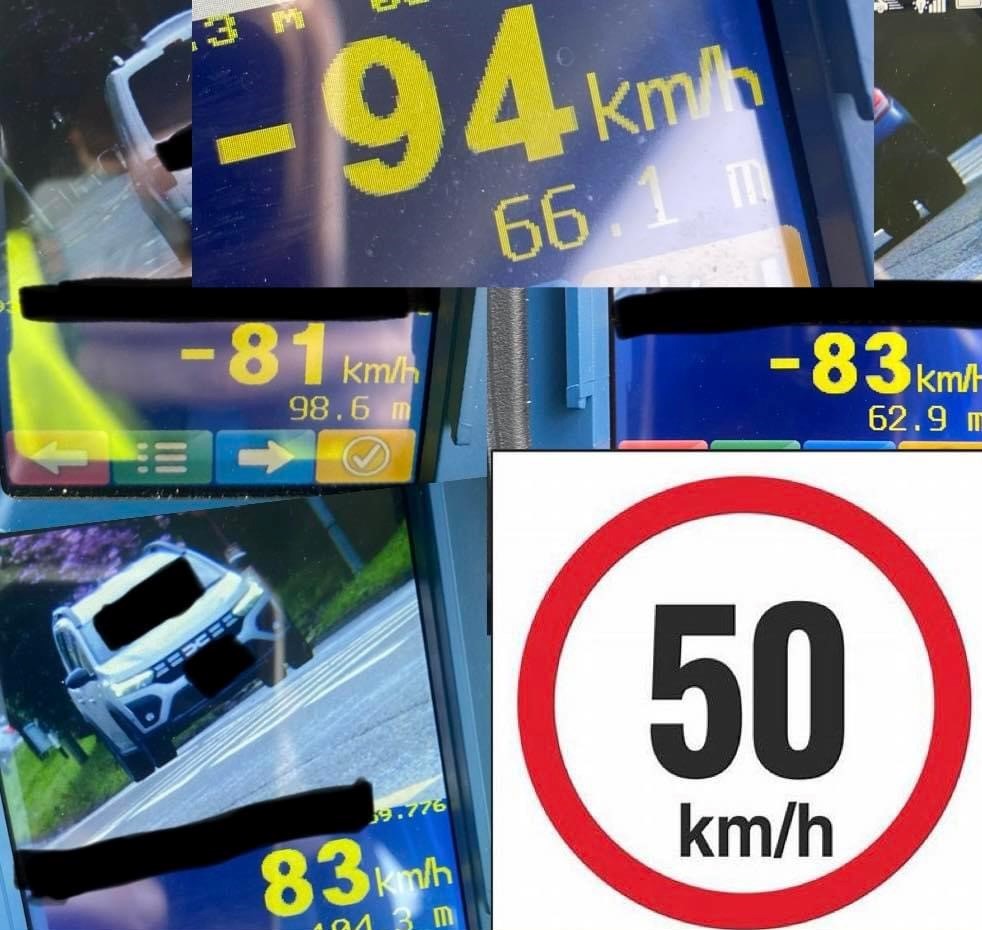 This morning, our RPU in Tipperary conducted active patrols, monitoring speeds in East Clare & North Tipperary. Here are some examples of speeds observed in 50km zones, with FCNs issued in each case. Please drive safely this weekend & allow sufficient journey time. #SaferRoads