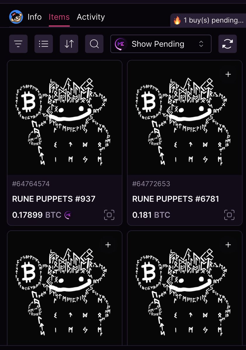 18x - 18x - 18x!! 🫶🏻 @PupsToken 🤝🏻 Congratulations to those who were able to evaluate! We got a good alpha! #brc20 #Bitcoin #runepups