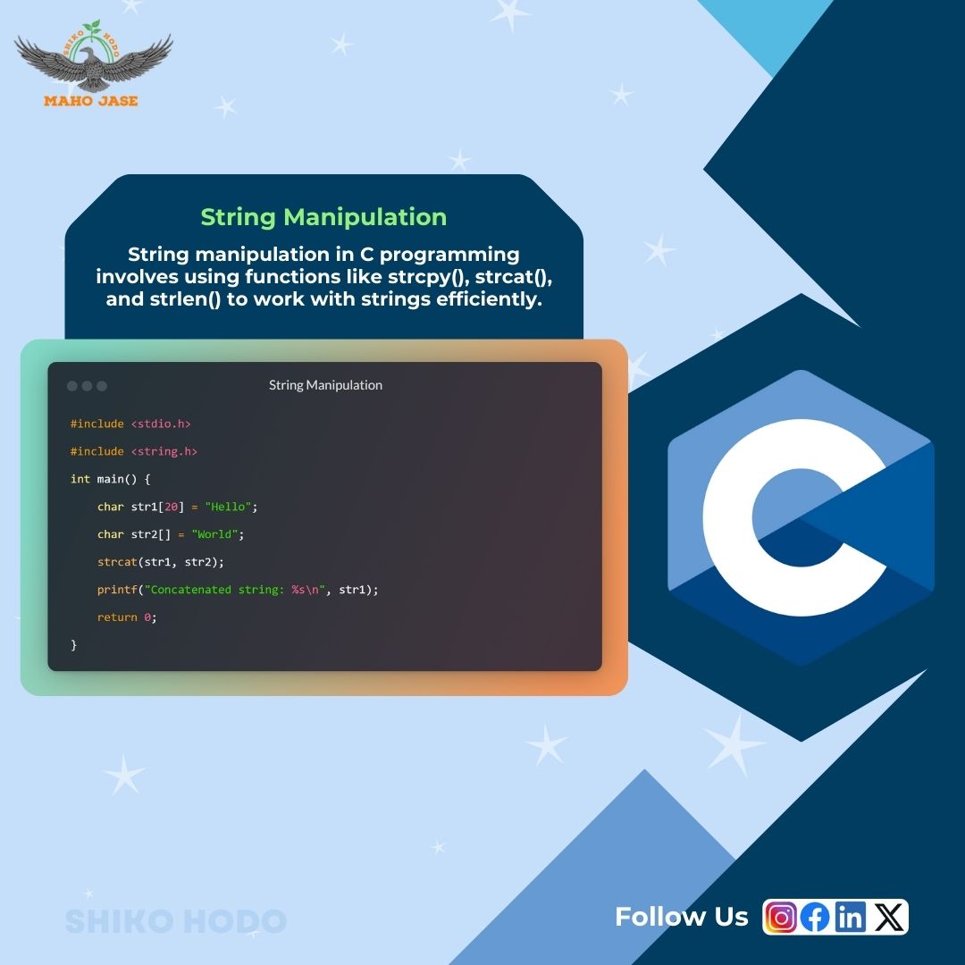 mahojase's tweet photo. Tech Imbibing: Day 473
.
.
.
#Cprogramming #ProgrammingInC #CodersInC #CCode #LearnC #CodeWithC #cprogramminglanguagebasics https://t.co/UivIHsLKW1