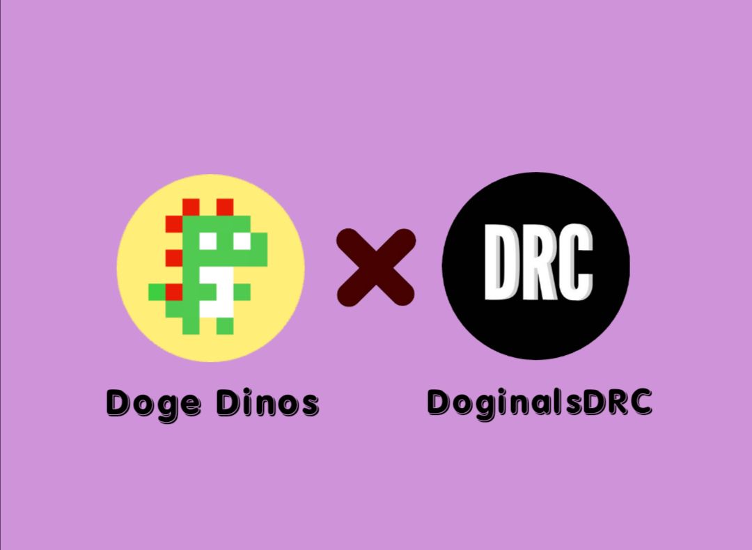 doginalsDRC's tweet image. 🐕Another gift for our loyal members!

Doge Dinos is a collection of 1234 tiny dinos living on the Dogecoin blockchain 🐶

How to enter : 
 ❤️1. Like &amp;amp; RT this tweet 
 📷2. Follow @doginalsDRC and @Doge_Dinos 
 👀3. Mentions some Friends and active🛎️

Winner announced 15/04.