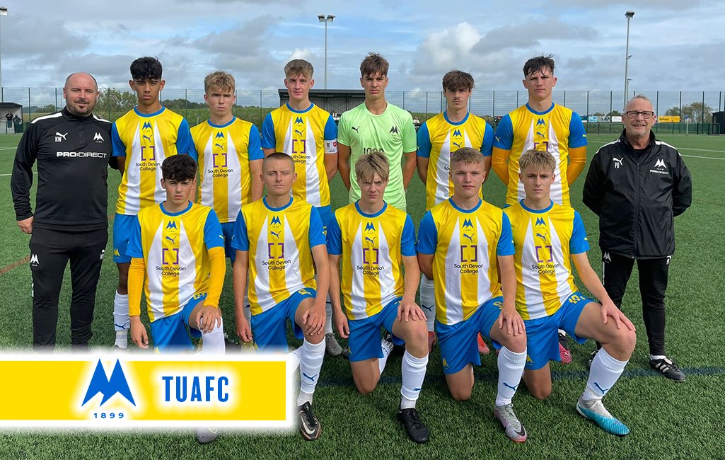 🟡 TUFC U18s Are Champions! Following their 5-2 victory over Yeovil Town today, the Young Gulls have been crowned South West Counties Youth League Champions for the third successive season.🏆 Well done to all the team on & off the pitch.👋👋 #tufc