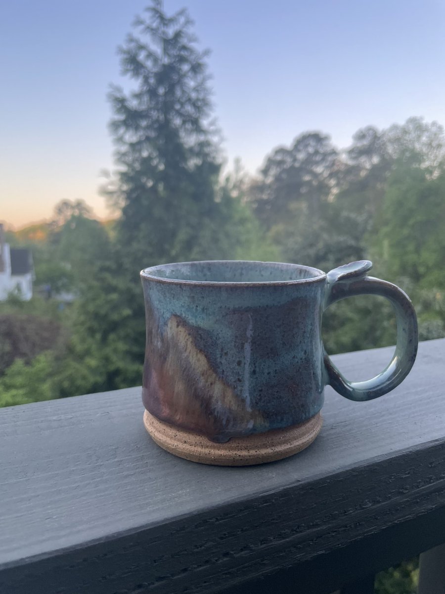 Ah, a Saturday at home and the weather is glorious. #mymorningcup #chattanooga #godscountry