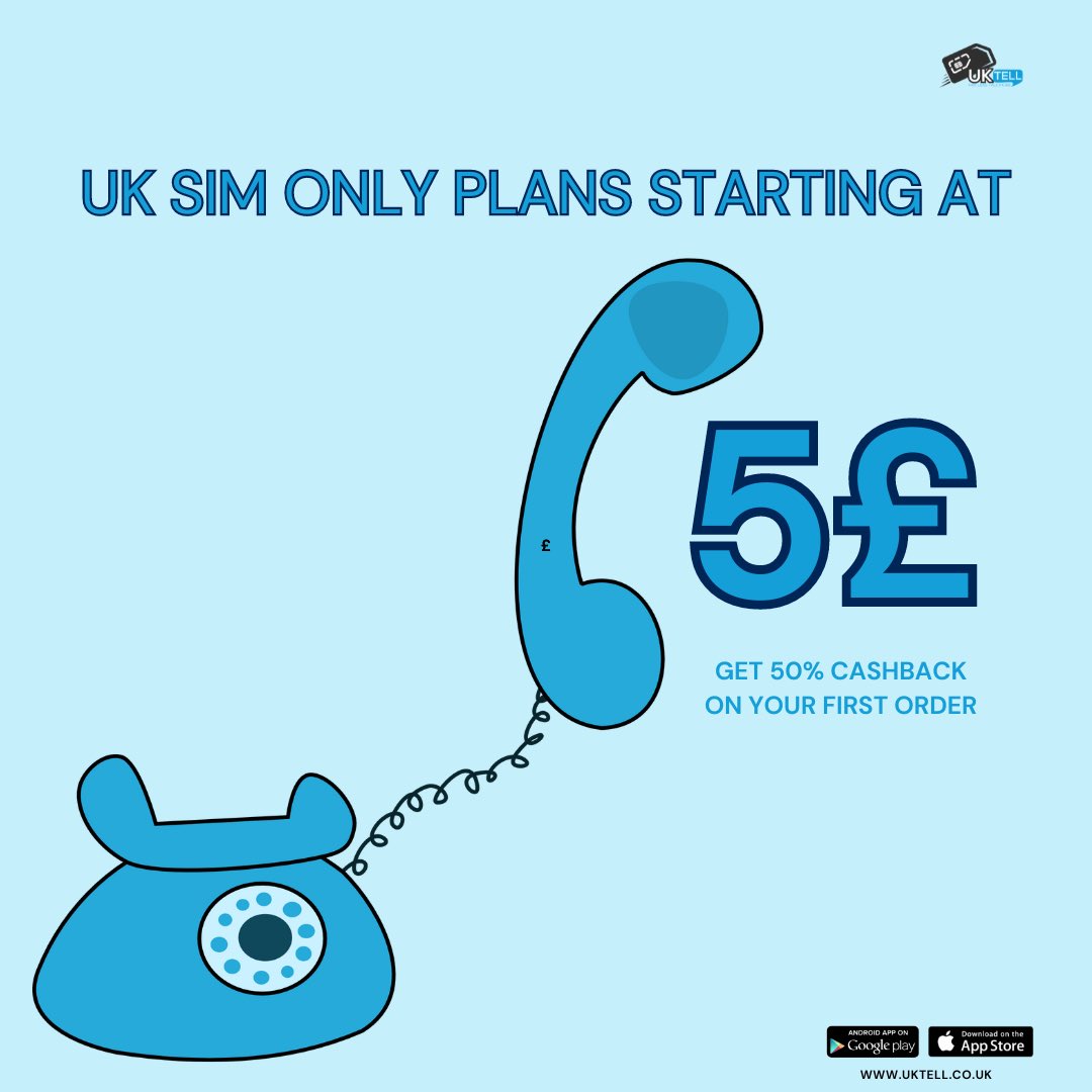 Stay connected affordably in the UK with UK TELL SIM plans starting at just £5! 📱🇬🇧 
uktell.co.uk
.
.
.
.
.
.
.
.
.
.
.
#UKSIM #TelecomLondon #AffordablePlans #StayConnected #UKTelecom #LondonCalling #UKMobile #UKTech #TelecomDeals #LondonConnectivity