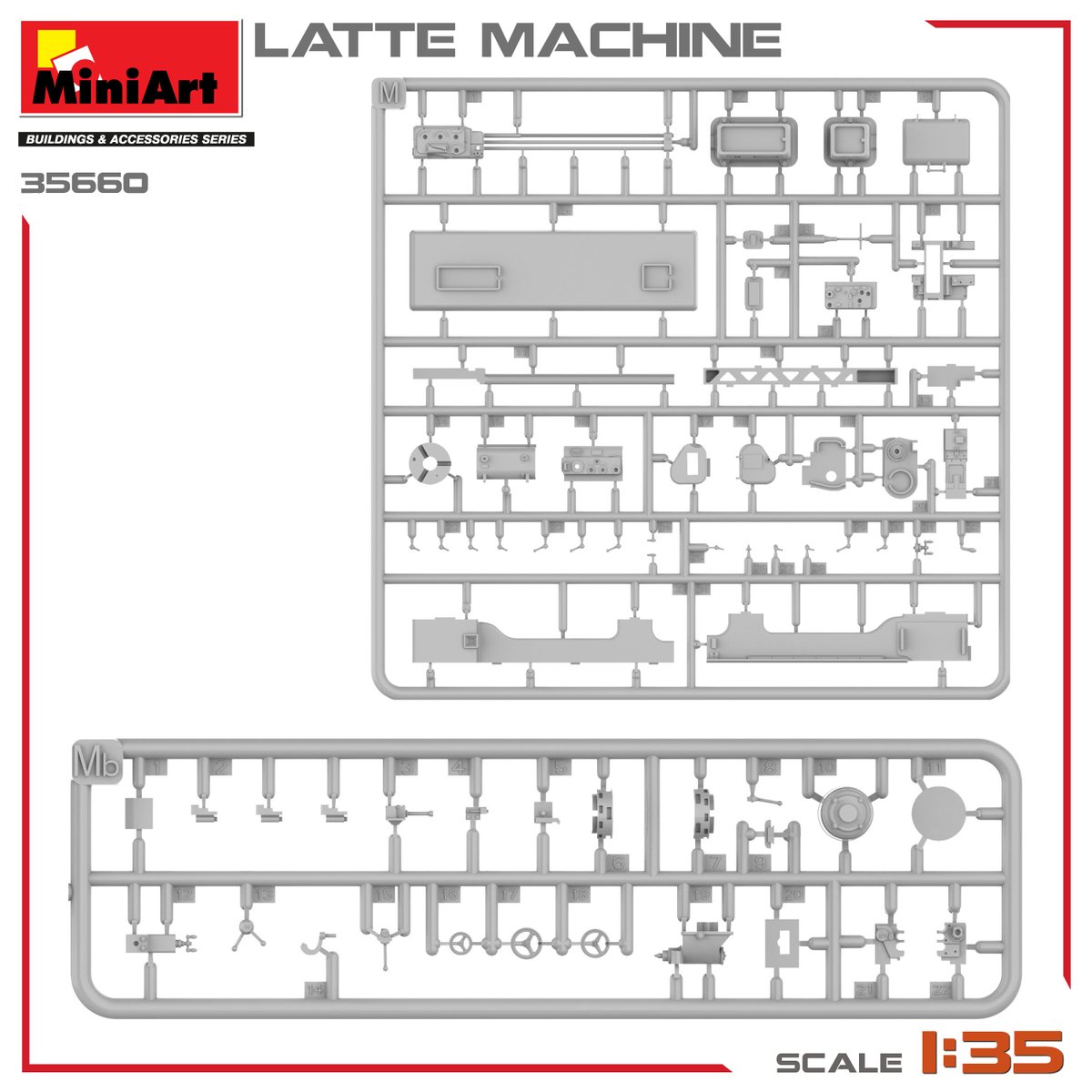 New #MiniArt Kit Coming Soon: 35660 LATHE MACHINE Plastic Model Kit 1:35 Scale miniart-models.com