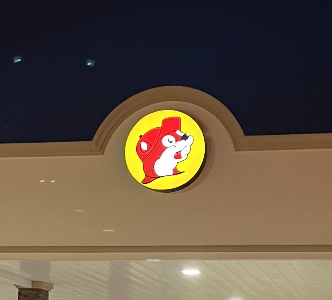 When its 6:30 and the @bucees looks like a @NASCAR convention.