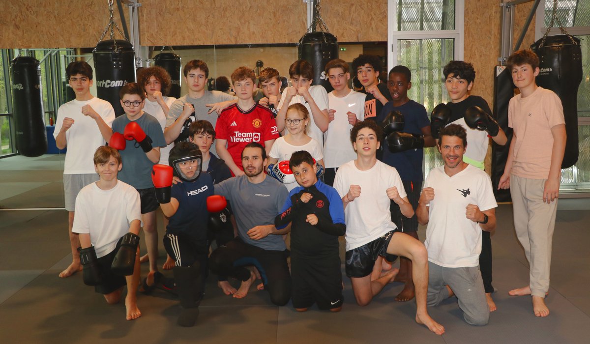 aspassy's tweet photo. Le 1er stage jeune de l'histoire de la salle de boxe de Suchet s'est déroulé du 8 au 12 Avril et a été une véritable réussite https://t.co/KCB9Wh13AY