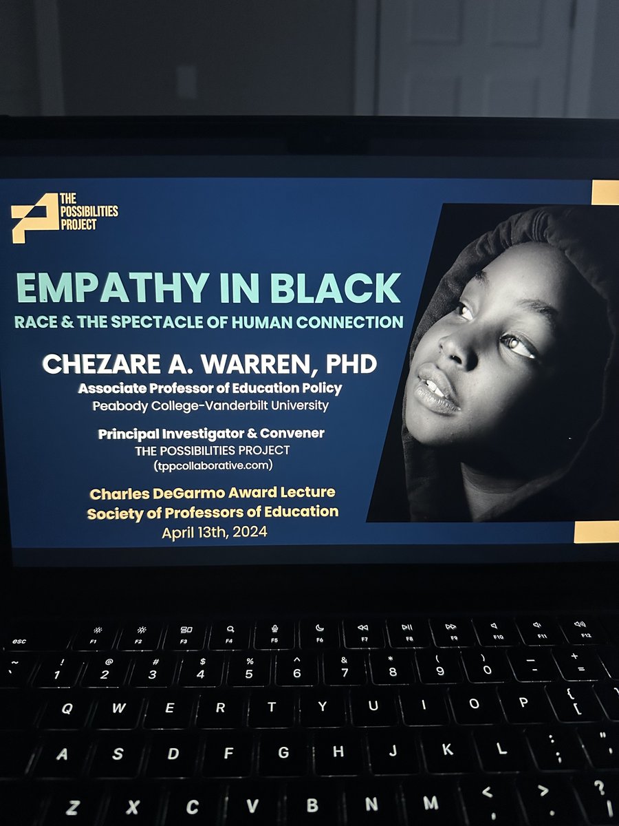 'The DeGarmo Lecture is an annual statement on a problem or issue of special current concern to the education professoriate, offered by a prominent and distinguished figure in American Education.' 🤯 10 yrs ago I left Philly to do the work the DeGarmo award is recognizing.