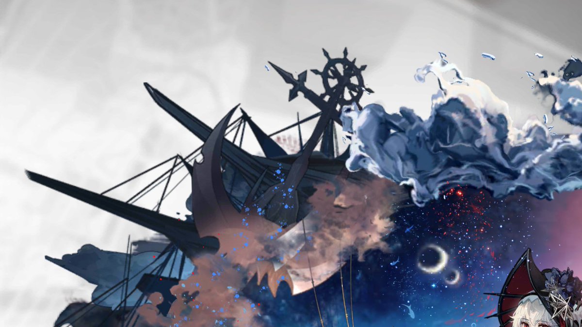 異スペちゃんコーデ、グレイディーアとスカジの武器があるのは知ってたけど左上のやつウルピの武器だったの今知った...
てっきり船の一部かと… 