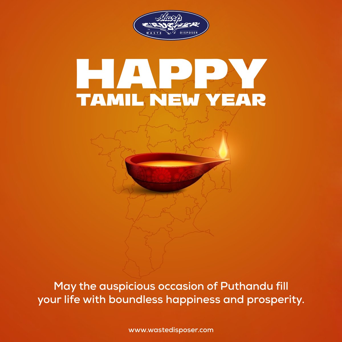 Wishing everyone a #HappyTamilNewYear ! 🌟

May this auspicious day bring joy, #prosperity, and #NewBeginnings  to all.

#SharpCrusher #Wastedisposer #happiness #tradition #newyear2024 #Puthandu