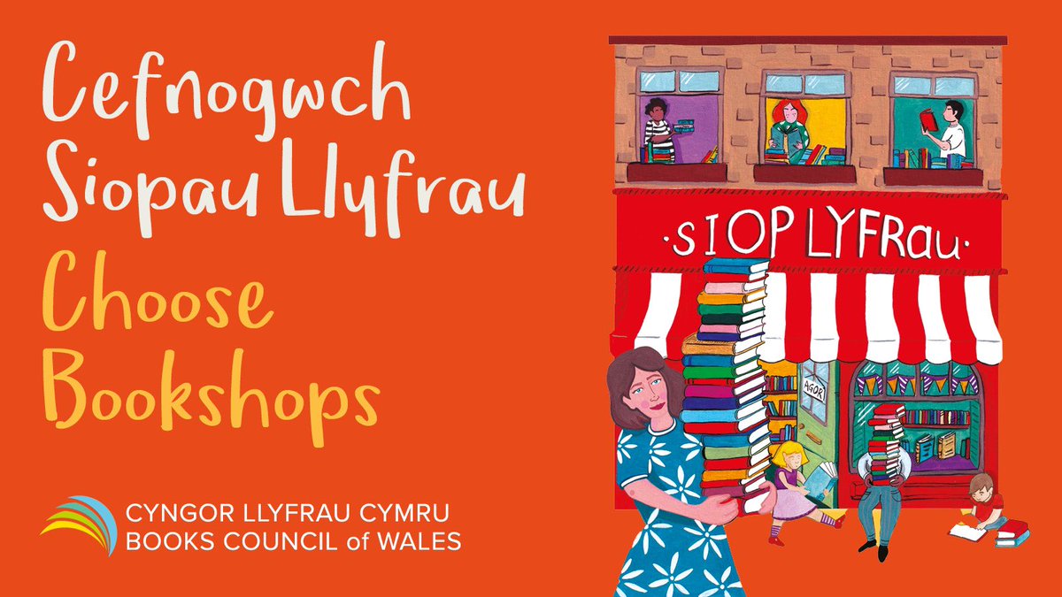 📚 #ChooseBookshops this weekend. 🔹Books from Wales and the world 🔹Reading recommendations 🔹Personalised service 🔹Supporting the high street. 📚Pop in today! ✏️Illustration: Thom Morgan #LoveReading #ChooseBookshops