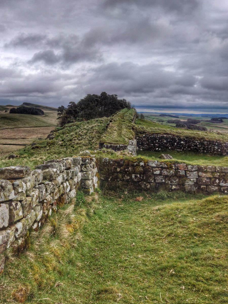 Milecastle 37 on #hadrianswall #nationaltrail in the @NlandNP