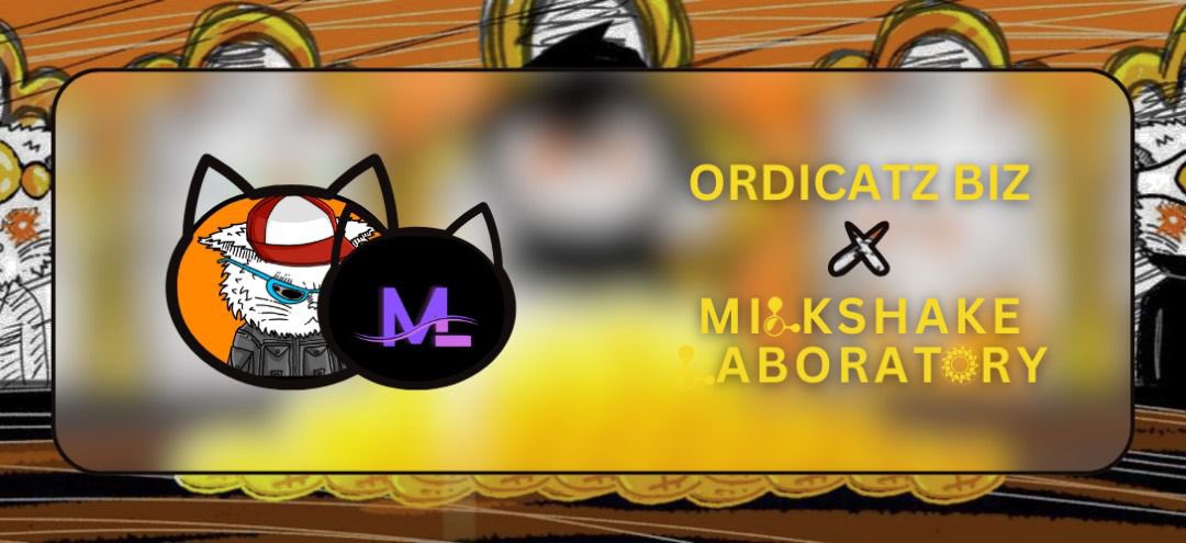 MSlabs X Ordicatz_biz We are pleased to announce our new collaboration with @Ordicatz_biz You don’t want to miss out on what’s coming into the Ordinal space🔥.