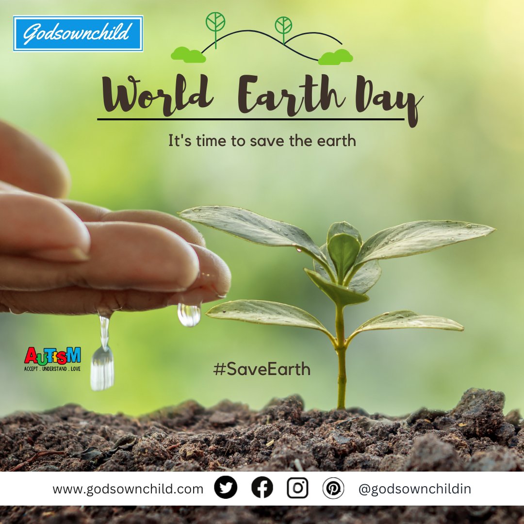 Happy World Earth Day! Let's celebrate our incredible planet and commit to protecting it by reducing plastic waste. Join the movement for a cleaner, greener future! 🌎 #WorldEarthDay  #PlanetVsPlastics #GodsOwnChild #savenature #saveplanet #saveearth