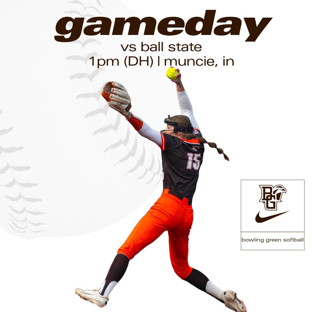 GAMEDAY!! 🧡🥎🤎

📍Muncie, IN 
🆚 Ball State
⏰ 1pm (DH) 

#ayziggy