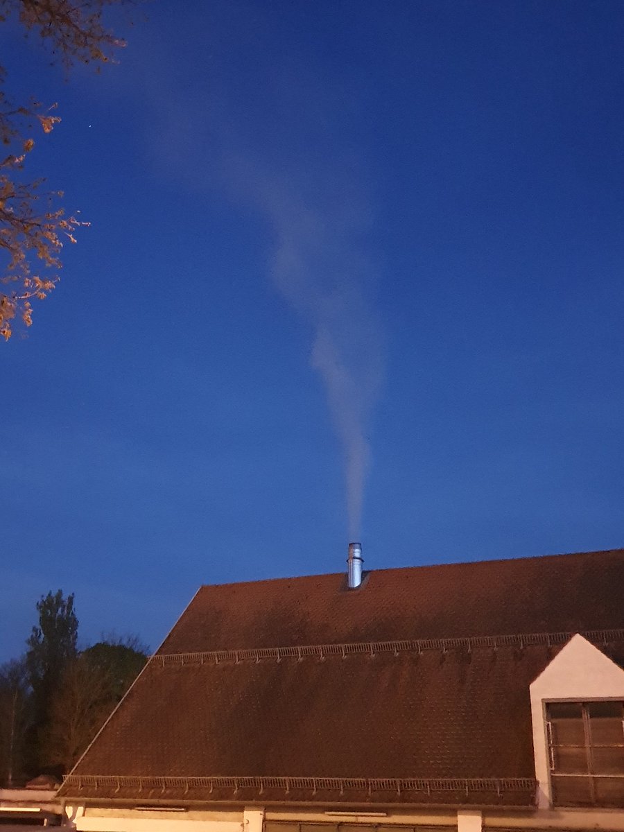 +20°C 'In der Stadtgärtnerei, wo Blumen erblüh’n, da lodert nachts ein Feuer, das Holz soll verglüh’n. Der Schornstein raucht auf, ein Giftgastod entsteht, gesundheitsschädlich, wie man es versteht. Unsichtbar und fein, die Lunge erstickt leise, im Holzrauch allein.' ☠️🔥☠️