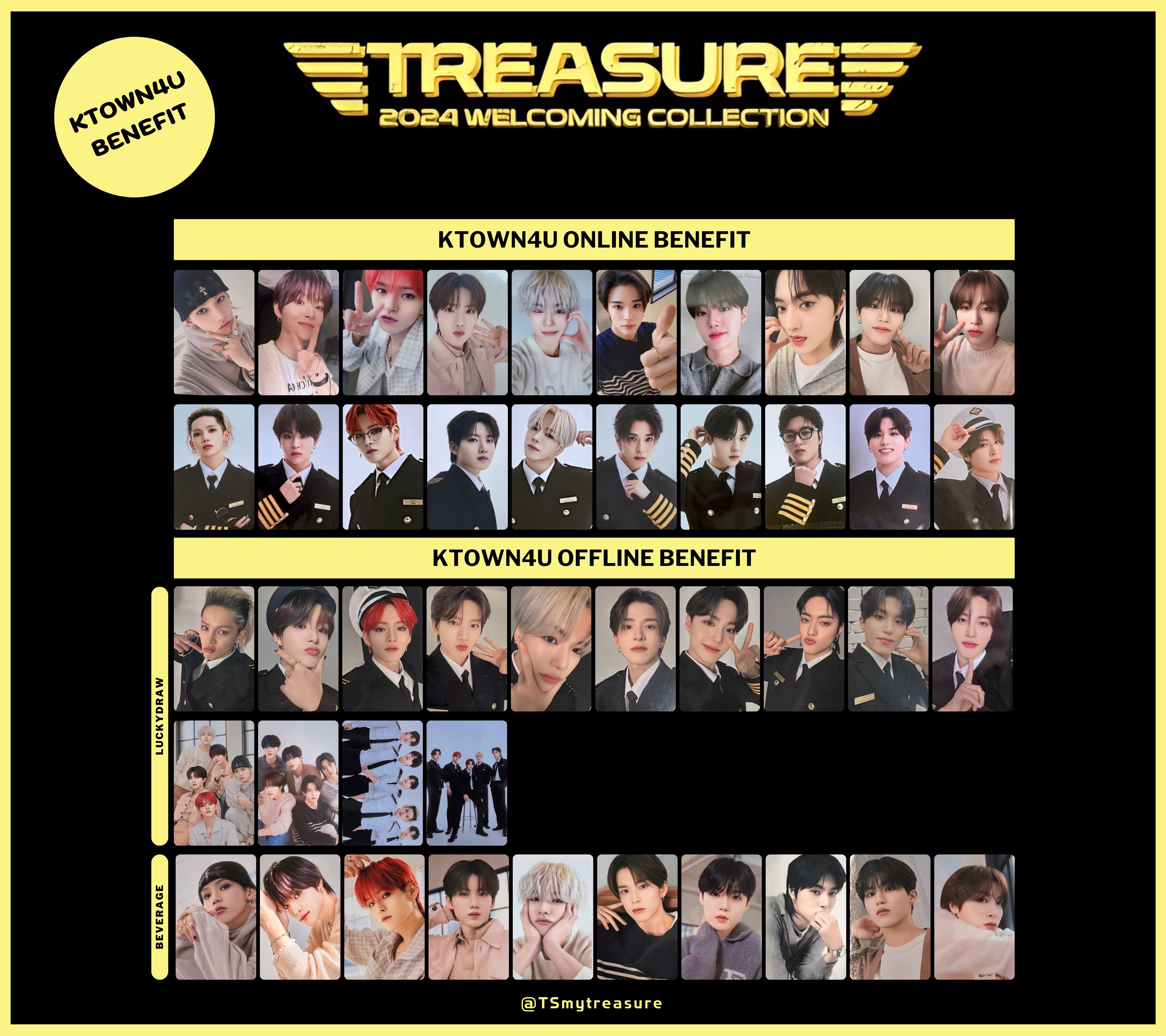 TREASURE 2024 WELCOMING COLLECTION - YG SELECT
