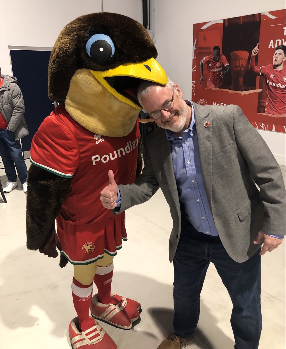 Made a new friend. @WFCOfficial