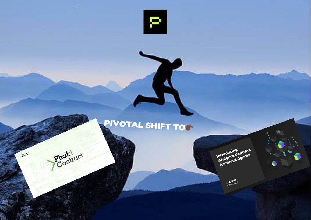 AgashiHaruna's tweet photo. A shift happened @PhalaNetwork 🧵
1/: Introducing AI-Agent Contract for Smart Agents: We're shifting from #PhatContract to the AI-Agent Contract, a move signaling our commitment to integrating AI into #Web3. This shift opens doors for developing, owning, and monetizing- https://t.co/5umSOhEeMa