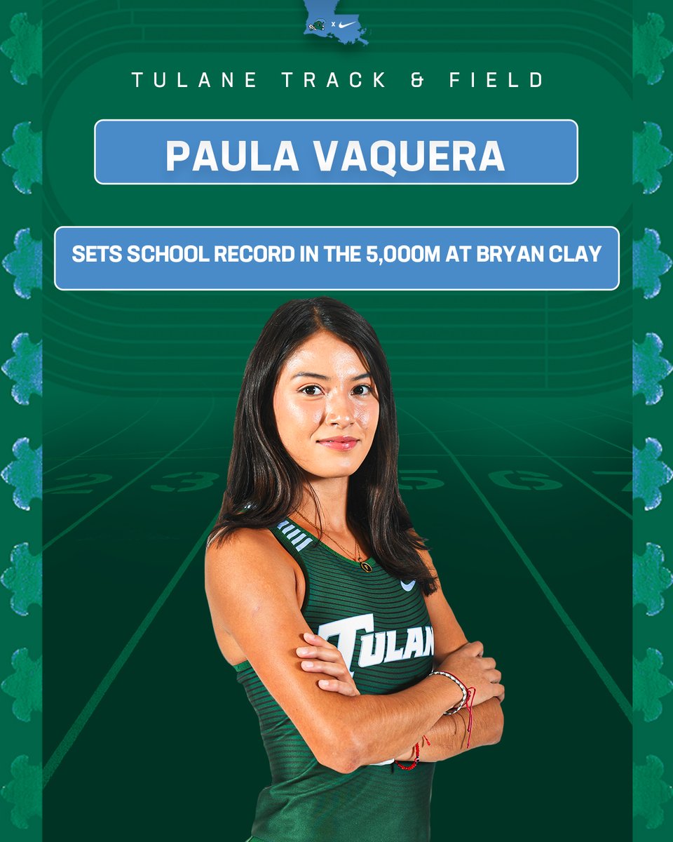 Track & Field Recap: Paula Vaquera set the school record in the women’s 5,000m at the Bryan Clay Invitational on Friday to highlight the action at three meets. bit.ly/TF_Recap_BCI_B… #RollWave 🌊 | #RunWave 👟 | #SetTheStandard📈