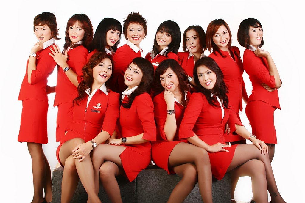 Air Asia Cabin Crew ✈️
#Asia #AsianBeauty #FlightAttendant