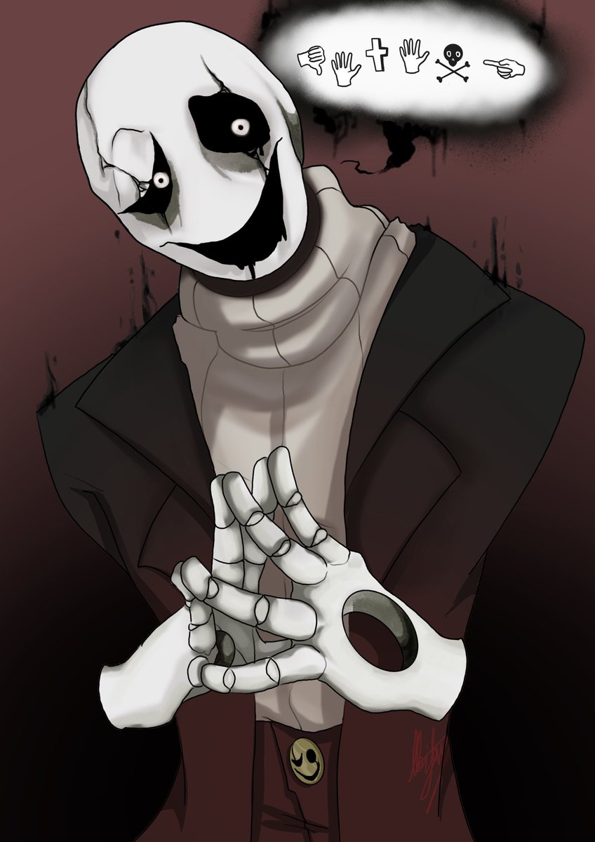 @eeveeduh thanks for suggesting Gaster, I can’t remember the last time I drew him, it was fun

#undertale #fanart #GASTER #arttrend