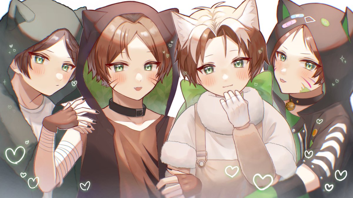 🐱💚#うらたぬ王国の美術館