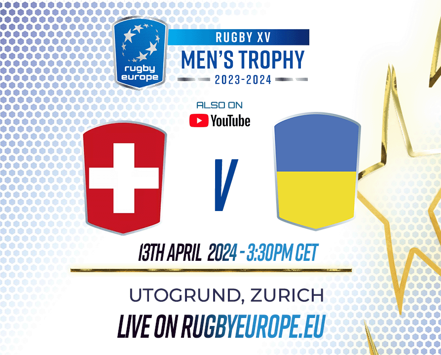 Switzerland will take on Ukraine this afternoon as they look to win this year's Trophy division in front of their home fans. You can also watch this one on our YouTube channel.