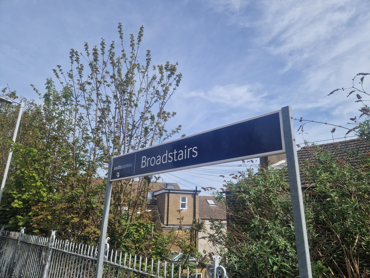 Broadstairs ✅️
Decided to bail here to get some lunch from the Tescos nearby.