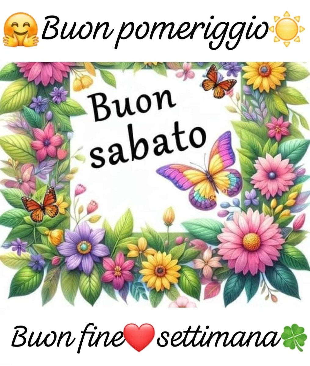 Ciao 👋 Tw ☀️🍀