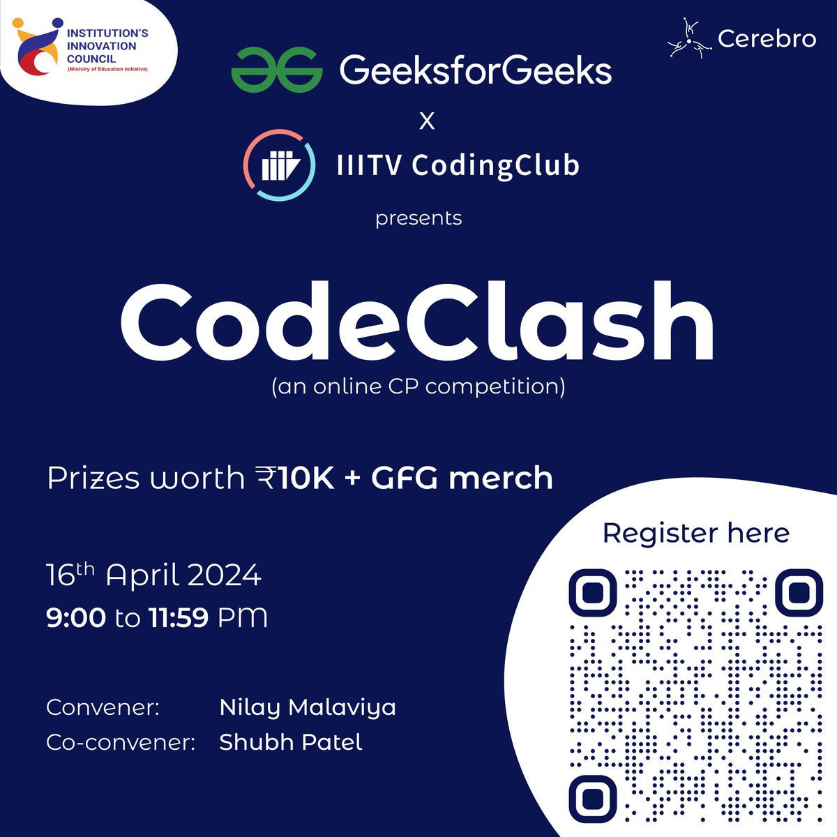 IIITV Coding Club tweet media