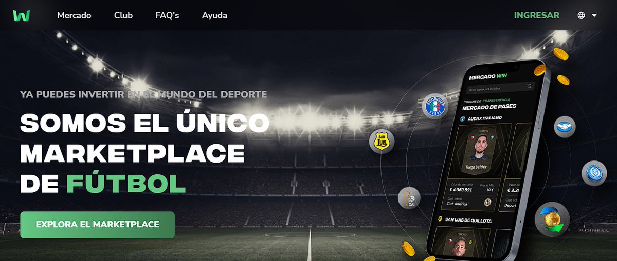 Si está bueno el marketplace en Facebook, imagínate uno de fútbol. Voy a estar el finde metido acá en WIN y mirando la Copa de la Liga.