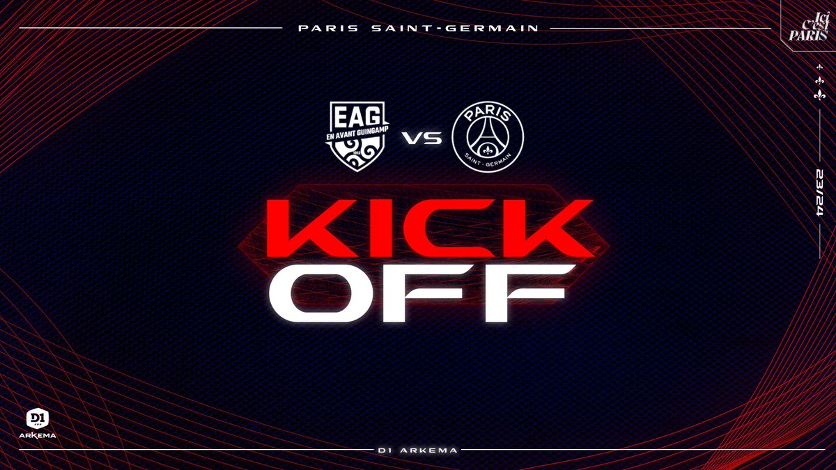 ▶️ Début du match au Roudourou ! 💪

#EAGPSG | #D1Arkema