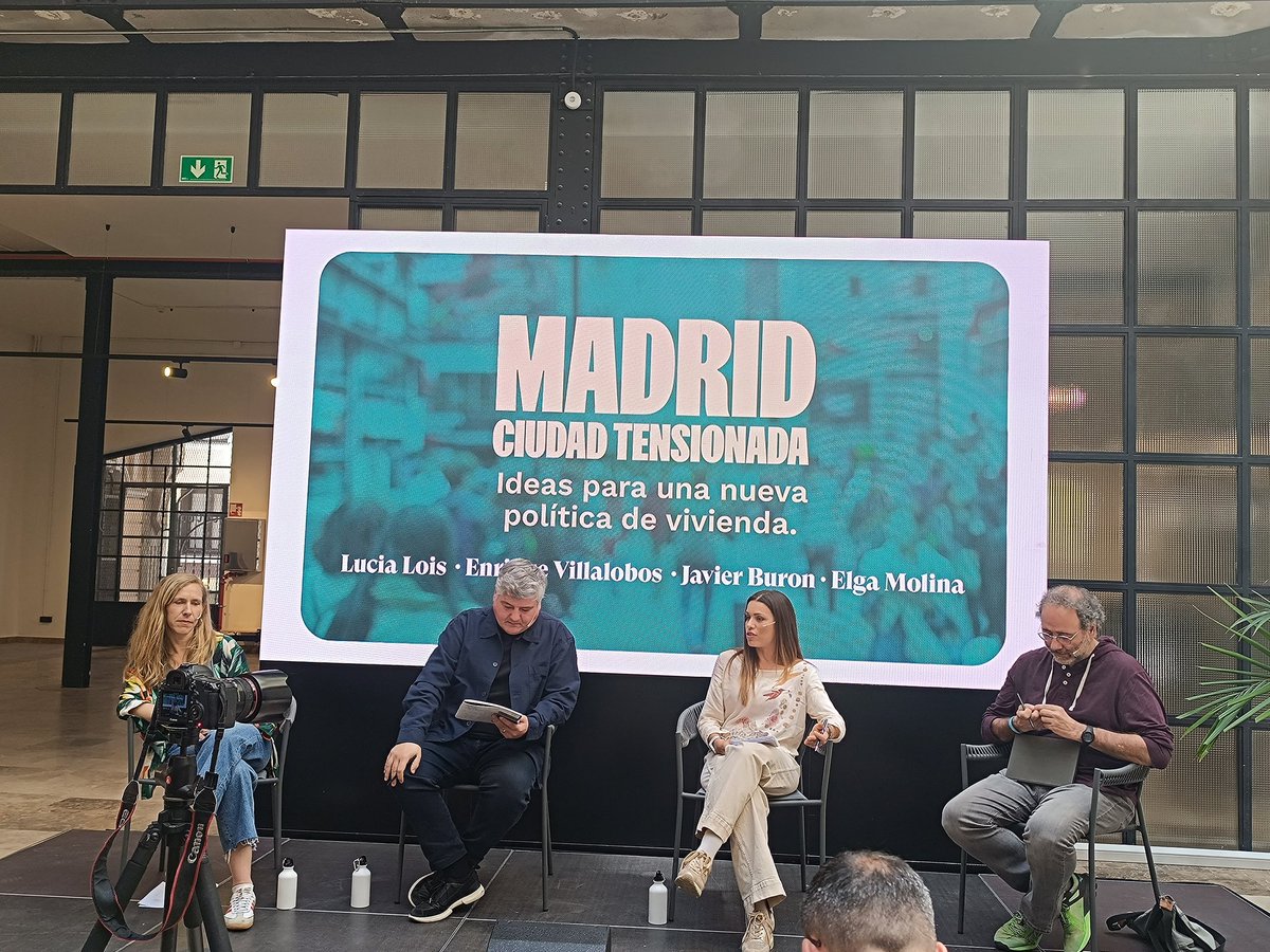 Madrid: Ciudad Tensionada. Magnifica conferencia sobre soluciones provenientes de Europa para traer a Madrid. Esa ciudad con el alquiler más caro de España y donde su Ayuntamiento no hace NADA. Construir vivienda protegida permanente y regular alquileres. El camino a seguir.