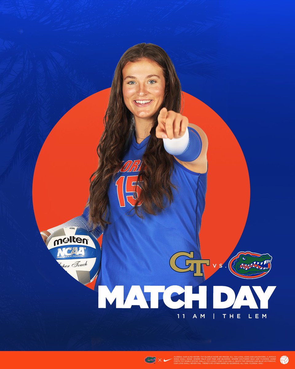 Spring Finale 🤗 See you at 11 a.m. inside the Gale Lemerand Athletic Center!! #GoGators