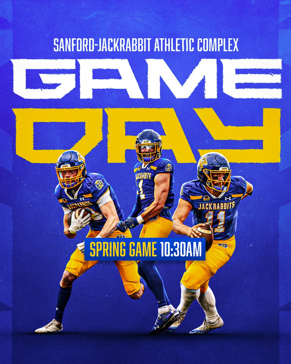 Game Day. Come join us at 10:30 👀 #GoJacks 🐰🏈
