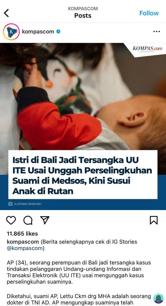 💚 Udah liat kasus ini belum? Gak abis pikir istri sah bisa dit4han gara2 pelak*r! Mirisnya sampe harus bawa anaknya yang masih menyusui ke t4hanan 😭😭😭💔💔💔