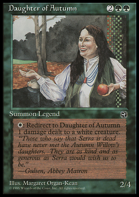 Daughter of Autumn
#MTG #アスキーアート